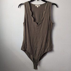 Olive bodysuit